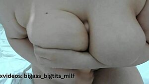 Why spit on these big tits first?