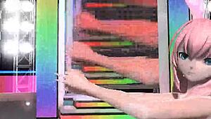 megurine luka vocaloid full nude bunny costume project diva mod