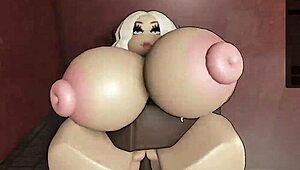 black guy pounds whore hard making big tits bounce wildly in roblox