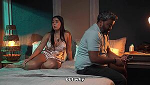 Stepson Fucks Stepmom Better Than Useless Husband?