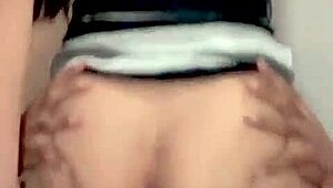 perra tapatia moans as lover drills her big ass doggystyle in bedroom