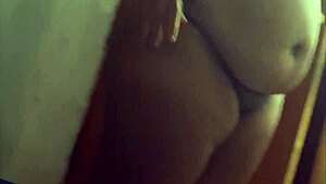 fresh from shower chubby ebony pussy drips with horny desire