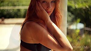 amazing 18+ teen plays with her legs so teasingly