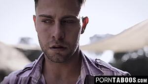 stepsiblings share big cock naughty turns exposed