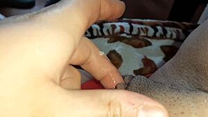 Listen to our dripping wet pussies as we orgasm and creampie together in lesbian threesome bliss