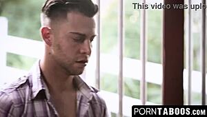 stepsiblings share big cock naughty turns exposed