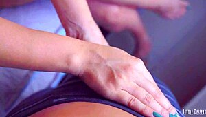 desi couple, watch cock rub shaved pussy closeup till creampie orgasm?