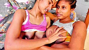 Hot threesome with Uttaran20 and two superhot chicks riding big cocks!