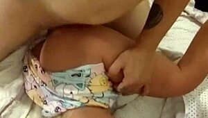 hey dirty husband, wanna join me fucking our hot stepdaughter with this sex toy?