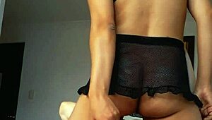 Petite College Stepsis Skips Class To Ride Tight On Bro's Cock