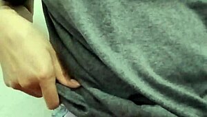 Young 18+ Latina Leaks Homemade Video Groping Her Curvy Tits Horny And Hot!
