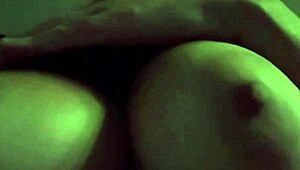 italian milf artemisia love bounces her huge natural boobs close-up in slow motion