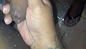 Horny Married BBW Spreads Fat Ass and Tits for Husband Fuck!