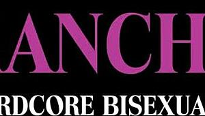 that cocksucking stud pounds the guy's ass then bangs babe's pussy in wild bi mmf threesome