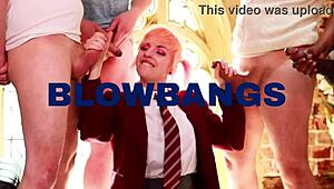 British teen delivers outstanding blowjob performance