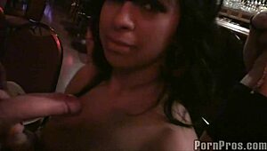 whoa this blonde babe party turns into wild ffm banging orgy 😍🔥