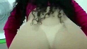 My busty Latina secretary BEGS for a raise with rough office POV doggystyle riding sex at work