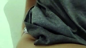 Young 18+ Latina Leaks Homemade Video Groping Her Curvy Tits Horny And Hot!