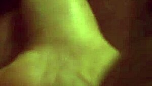 dominant madame whips naked lesbian slave bound in handcuffs then fingers her roughly