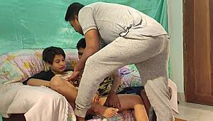 hanif pk shathi shapan bangladeshi stepmom cheats husband tight pussy 3some