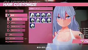 lesbian game turns intense with playful rivalry.