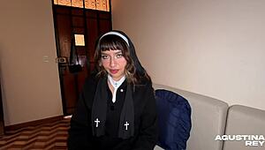 i fucked that huge ass nun again... she swallowed every drop of my hot cum!!