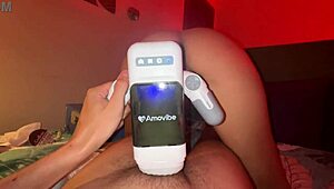 whoa this novella night amovibe girl pulls out a sex toy and we go crazy with her tight pussy