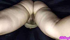 oh man, that thick pawg latina's hairy pussy squatting right on my face upskirt... feels so heavy and wet