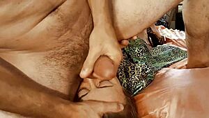 french milf in satin lingerie takes deep pussy fuck balls lick ass to mouth cumshot pov