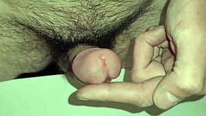 Frenulum Edging Triggers Huge Cum Blast