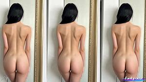 ai generated korean solo nsfw vs sfw