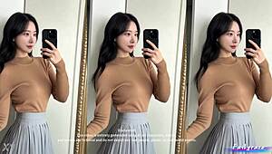 ai generated korean solo nsfw vs sfw