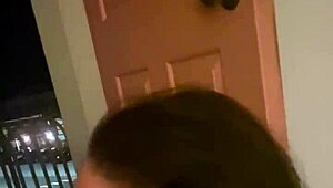 we sucked his big cock then fucked wet pussies in the hotel till creampie finish