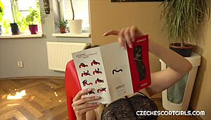 Blonde milf bends over the new sofa for hardcore doggystyle pounding