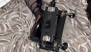 curvy brunette with big natural tits squirts hard before anal tries