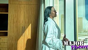 rome major POUNDS ava valentina's juicy cunt on the window 😈💦🔥