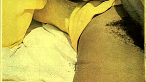 vintage london interracial with huge black cock in hairy beaver