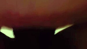 How does a cuckold's wife tease with her huge wet hairy pussy?