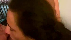 we sucked his big cock then fucked wet pussies in the hotel till creampie finish