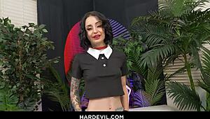 you ready for stevie moon's tight ass gaped by bryan gozzling's monster cock?