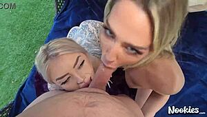 nichole saphir and savvy suxx share hardcore threesome