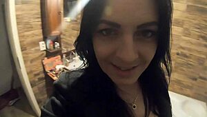 check out this hairy housewife pussy pissing close-up while dirty talking her tight slit?