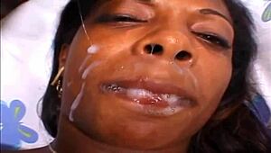 Paradise! Ebony Ass Devoured by Monster Black Cock!