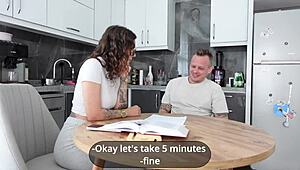 english tutor takes dick like a champ