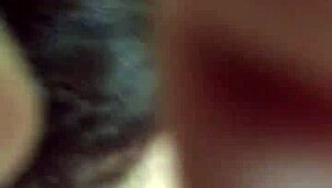 Wife demonstrates expert blowjob skills then gulps down cum