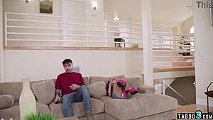 Petite Ebony Nympho Ryder Rey Seduces Roommate For Anal POV