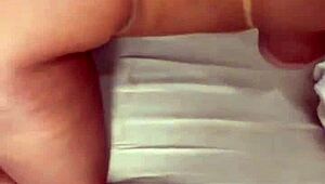 loira's huge ass gaped by young cock in brazilian cuckold suruba