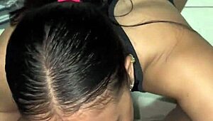 i pound fat brazilian ass doggystyle in kitchen