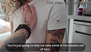 english tutor takes dick like a champ