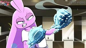 whoa, snake girl's massive tits get creampied over and over in this wild cum compilation